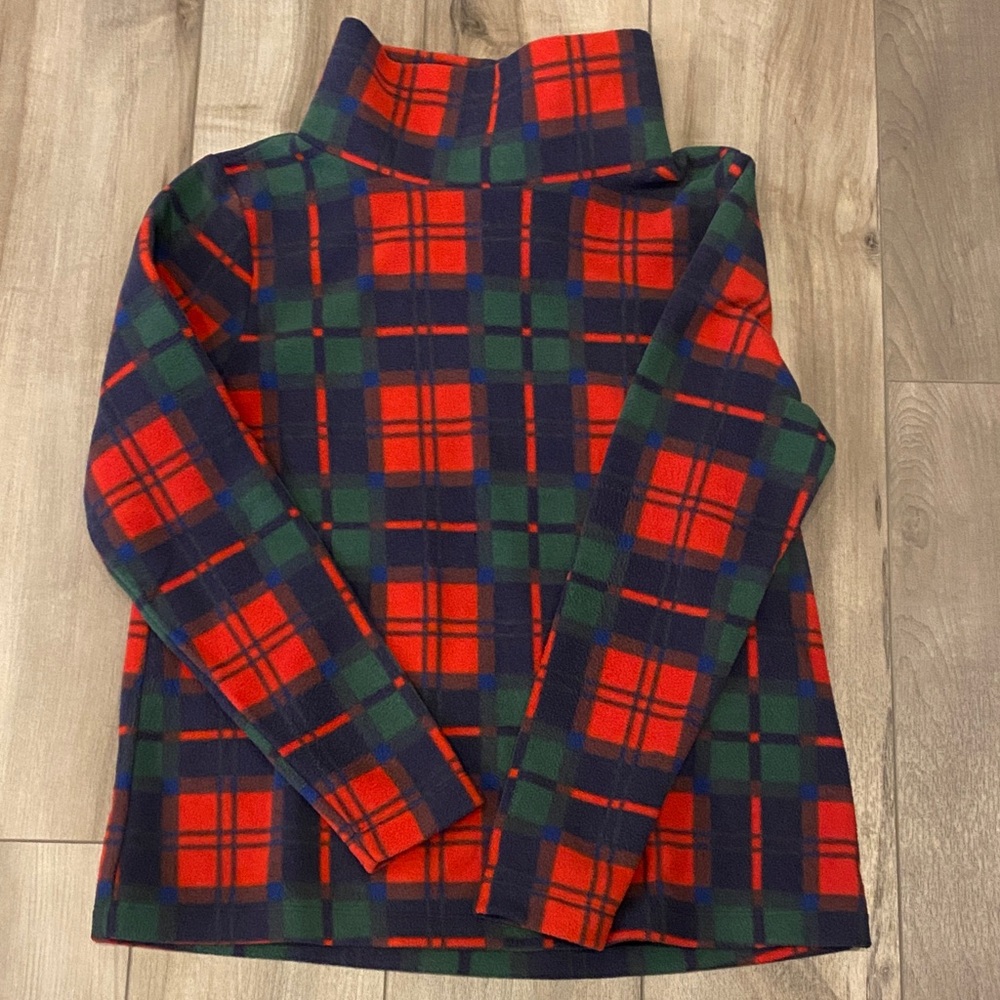 Dudley Stephens fleece turtleneck top. Size large.